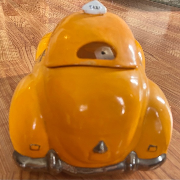 Appleman Art Glenn Appleman Cookie Jar 978 Sids Yellow Taxi Cab
